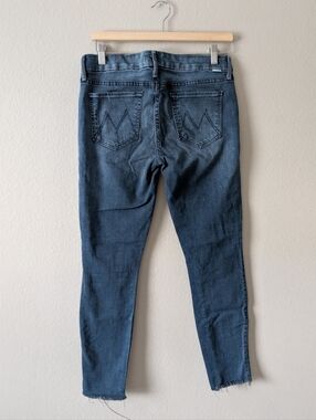 Mother Looker Ankle Frayed Jeans Size 29